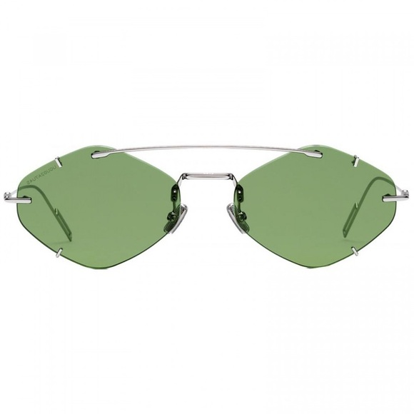 DIOR SUNGLASSES DIORINCLUSION 1007 Palladium / Green - Picture 2 of 7